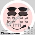 Zimmermann Bremsbelagsatz Scheibenbremse für VW 2003-2024 Hinten 23326.175.2