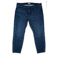 Triangle s.Oliver Damen stretch Jeans Hose high 48 W38 L28 blau Ü+Größe Nieten