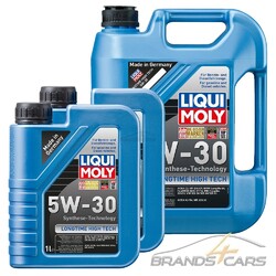 2x 1 L + 5 L = 7 LITER LIQUI MOLY LONGTIME HIGH TECH 5W-30 MOTOR-ÖL  32077073#MARKENQUALITÄT VOM KFZTEILEPROFI - VERSAND AB LAGER#