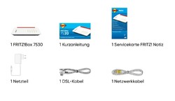 AVM FRITZ Box 7530 WLAN Router - Weiss (20002839)