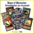 YuGiOh! Maze of Memories Einzelkarten zur Auswahl.