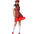 Kostüm Damen Schottin Schotte Kilt Rock Tracht sexy Fasching Karneval Halloween