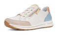 Ara Halbschuh OSAKA Beige Glatt Leder Schnürschuh Sneaker Einlage Weite H
