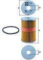 Ölfilter MAHLE ORIGINAL OX 18D Filtereinsatz für VOLVO BM T