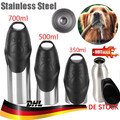 Trinkflasche für Hunde aus Edelstahl mit Trinknapf ideal für unterwegs DHL-