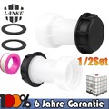S60x6 Grobgewinde Zubehör IBC Adapter Gerade Verlängerung Distanzstück Container