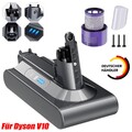 Akku für Dyson V10 SV12 Ersatzakku 6000mAh Batterie Animal Absolute Motörhead DE