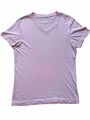 Herren T-shirt Rosa H&M - Größe M - V Ausschnitt