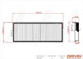 Dr!ve+ Filter, Innenraumluft DP1110.12.0195 für RENAULT