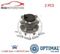 RADLAGERSATZ RADLAGER SATZ PAAR HINTEN OPTIMAL 302239 2PCS H NEU OE QUALITÄT