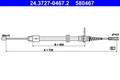 ATE Bremsseil Seilzug Feststellbremse 24.3727-0467.2 für MERCEDES KLASSE W204