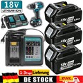 18V Akku/Ladegerät für Makita 18Volt LXT BL1860 BL1850 BL1840 BL1830 Ersatzakku