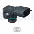 1x ORIGINAL® Delphi Sensor, Saugrohrdruck für Hyundai SANTA FÉ I TRAJET SANTA