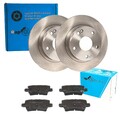 RAP BRAKES BREMSENSET 260mm HINTEN passend für HONDA CIVIC 8 VIII FN FK