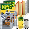MANN INSPEKTIONSKIT+10L LIQUI MOLY 5W-30 ÖL passend für 4.2 FSI AUDI Q7 TOUAREG