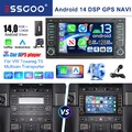 8-Kern 6+128GB Android Autoradio GPS DAB+ dsp CarPlay Für VW Multivan T5 Touareg