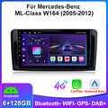 6+128G Carplay Für Benz ML W164 GL X164 Android 13 Autoradio GPS Navi DAB SWC 4G