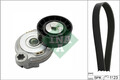 INA 529 0375 10 Keilrippenriemensatz for VOLVO