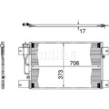 MAHLE AC 533 000S Kondensator Klimaanlage für SCANIA PGRT - 1446258 1782207 1790