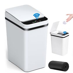 NEU Automatik Sensor Mülleimer Abfalleimer Papierkorb Müllbehälter Küche Bad 12L