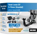 ANHÄNGERKUPPLUNG für Seat Leon ST ab 20 v. abnehmbar BRINK +13p E-Satz JAEGER SP