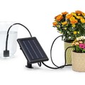 Bewässerungssystem Garten Pflanzen Urlaub Topfpflanzen Set Solar Akku Timer