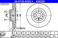 2x Bremsscheibe Ate 24.0130-0225.1 für VW