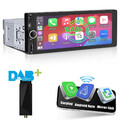 2+64GB 6,9" 1DIN Android 13 Autoradio CarPlay USB3.0 FM RDS DSP+Mikrofon+DAB SWC