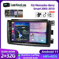 2+32G Android Carplay Für Smart Fortwo 2005-2010 Autoradio GPS Navi BT WIFI DAB