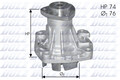 Wasserpumpe Motorkühlung DOLZ A341ST für CHRYSLER OPEL JEEP FRONTERA ROVER U92 1