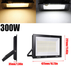10W-500W LED Fluter Strahler Scheinwerfer Garten Außenleuchten Flutlicht Lampe