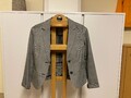 Damen Jacke Blazer OPUS Gr. 36  anthrazitgrau kariert