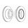 FERODO 2x Bremsscheibe hinten Ø303 belüftet für VW Crafter 30-50 Kasten 2E_ 2.5