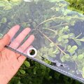 Abdeckplane Wasserdicht Reißfest Transparent Plane mit Ösen für Gartenmöbel DHL
