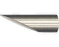 Endstück cut für Carpi edelstahl-optik Ø 16 mm 2 Stk.