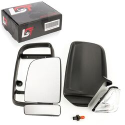 Außenspiegel links Gehäuse Blende Blinker Set für Mercedes Sprinter 906 08-10