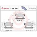 Bremsbelagsatz Scheibenbremse Brembo P49039 Prime Line für Ford Mazda Mitsubishi