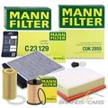 1x MANN-FILTER ÖLFILTER INNENRAUMFILTER POLLENFILTER LUFTFILTER 31919543