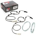 2x ABS-Sensor und ABS-Ring Set Vorderachse Drehzahlregler für CITROEN C6