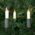 Rotpfeil Lichterkette Weihnachtsbaum 30 Kerzen elfenbein außen Weihnachtskette