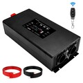 2000W 4000W Reine Sinuswelle Spannungswandler 24V 230V Wechselrichter LCD 2USB