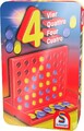 Schmidt Spiele Vier Mitbringspiel in der Metalldose