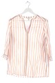 ESPRIT Hemd-Bluse Damen Bluse Gr. DE 38 wollweiß-braun Casual-Look