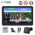 IOTWE 7 Zoll GPS Navi Navigationsgerät Navigation EU MAP für Auto LKW PKW 128MB