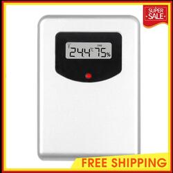 Remote Digital Wireless Thermometer Sensor Temperature Humidity Hygrometer Meter