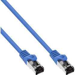 LAN DSL - Netzwerkkabel Cat 8.1 0,25m - 15m Flach Slim Rund -  7 Farben U S/FTP