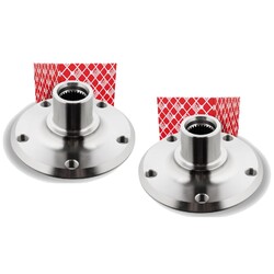 2X FEBI BILSTEIN RADNABE HINTEN BEIDSEITIG PASSEND FÜR BMW 3