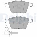 DELPHI BREMSBELÄGE SATZ VORDERACHSE PASSEND FÜR AUDI A4 A6 A8 SEAT EXEO | LP1922