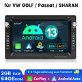 Für VW Polo 9N Golf Jetta MK4 Passat B5 T5 64GB Android 13 Carplay Autoradio GPS