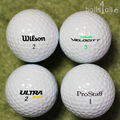 100 Wilson Mix Golfbälle AAAA Lakeballs in Top-Qualität gebrauchte Bälle Golf